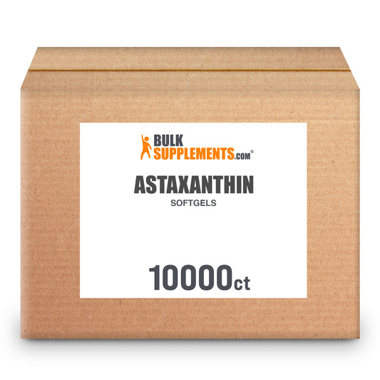 BulkSupplements.com Astaxanthin Softgels 10000 ct Box