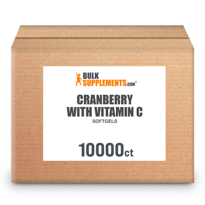 Cranberry with Vitamin C Softgels 10000 ct box