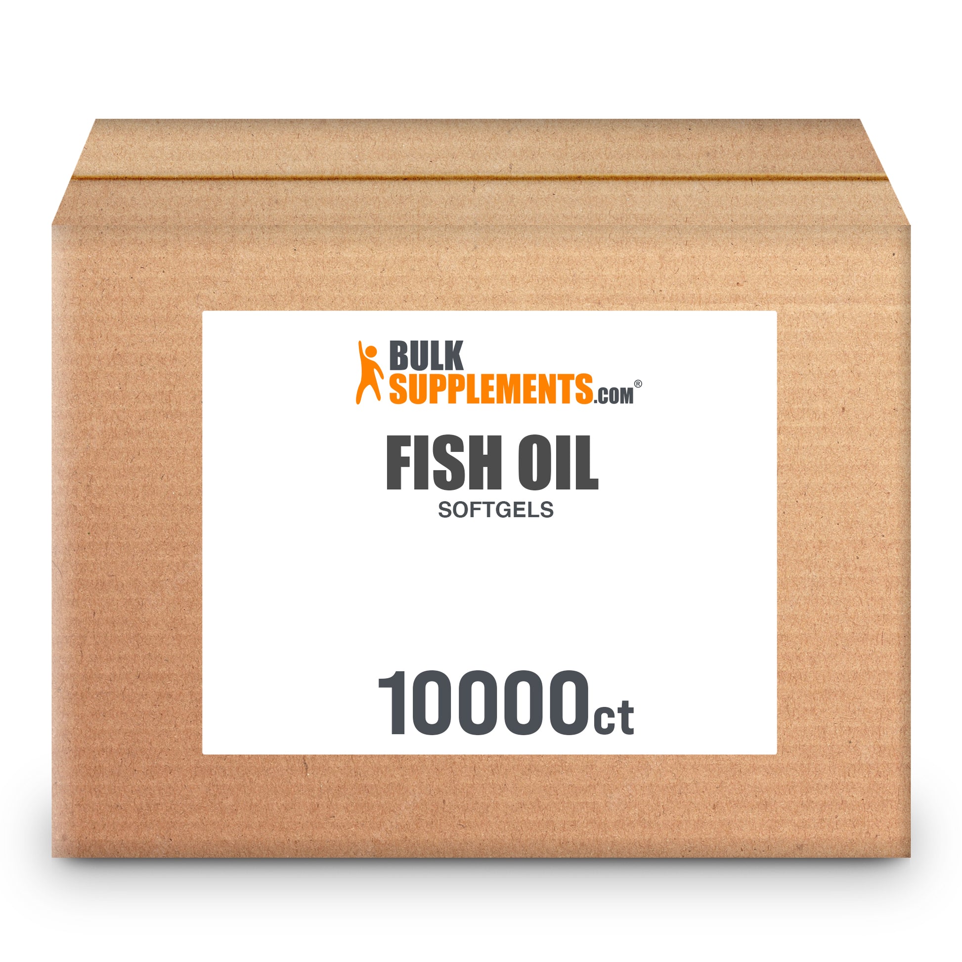 BulkSupplements Fish Oil Softgels 10000 softgels box bulk
