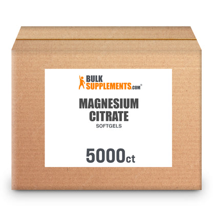 Magnesium Citrate Softgels 5000 ct box