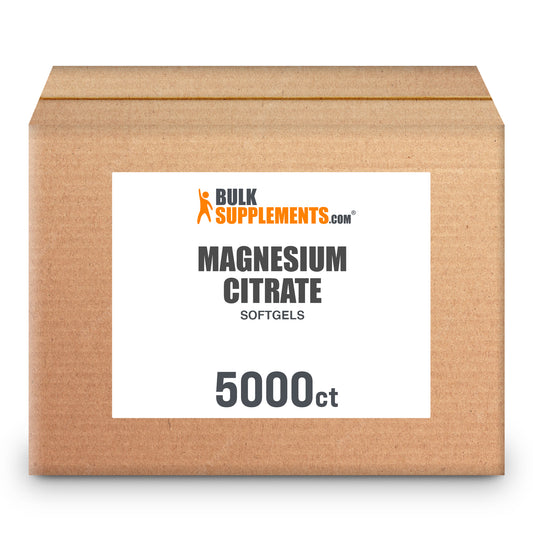 Magnesium Citrate Softgels 5000 ct box