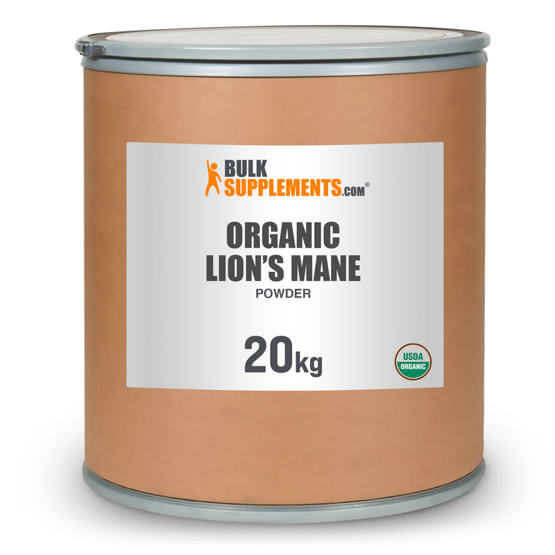 Organic lion's mane powder 25kg barrel image