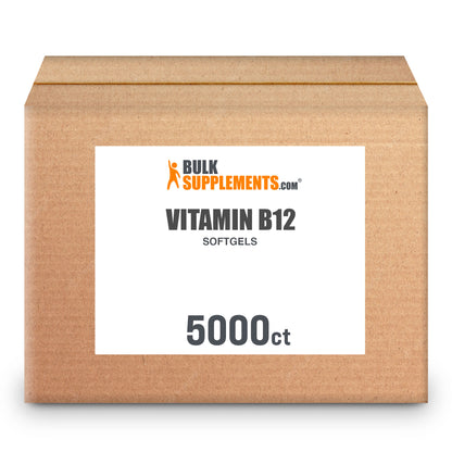 Vitamin B12 Softgels 5000ct box