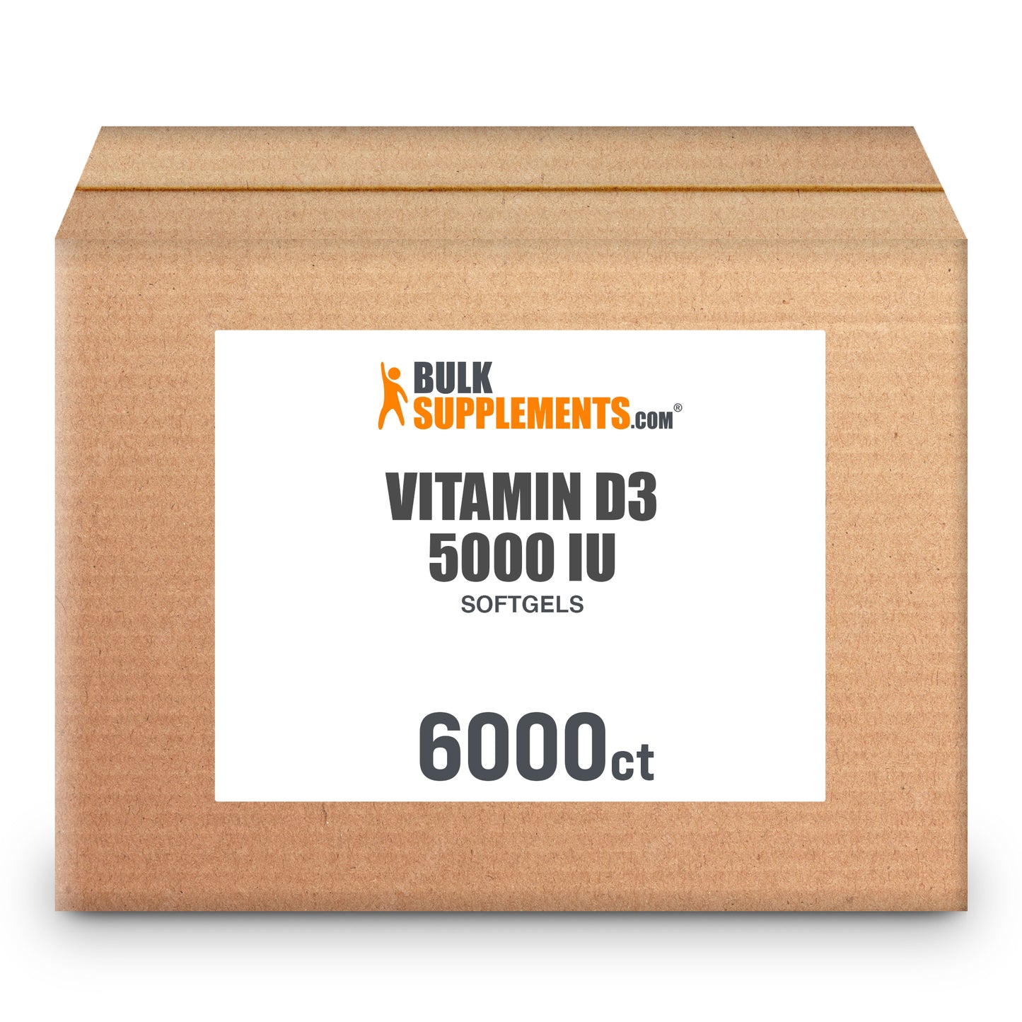Vitamin D3 Softgels 5000 IU 6000 ct box